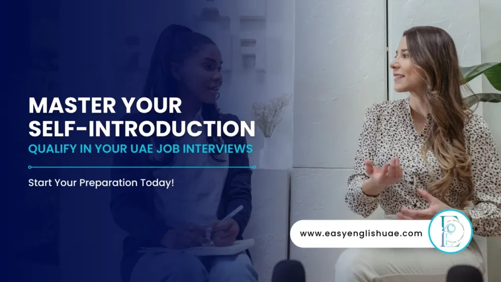 Master Your Self Introduction for Interview in UAE: A Complete Guide